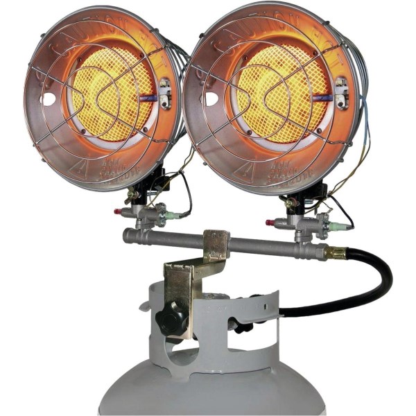 Dura Heat 30,000 BTU Radiant Double Tank Top Propane Heater - Mc Mu