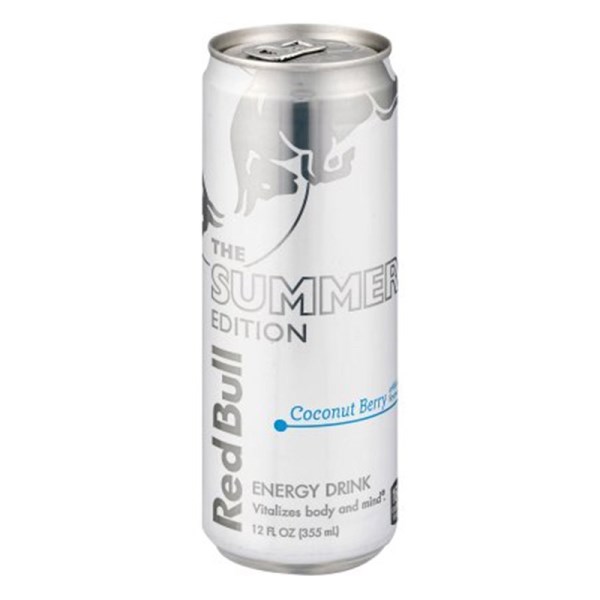 Red Bull Summer Edition Energy Drink 12 oz. Coconut Berry - Mc Mu