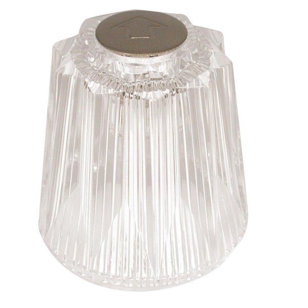 Danco Acrylic Universal Clear/Brushed Nickel Faucet Handle - Mc Mu