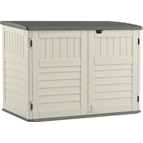 Suncast Stow-Away 70 Cu. Ft. Horizontal Storage Shed - Mc Mu