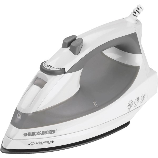 Black & Decker QuickPress 1200W Smart Steam Iron - Mc Mu