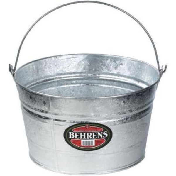 Behrens 4.25 Gal. Hot-Dipped Steel Pail - Mc Mu