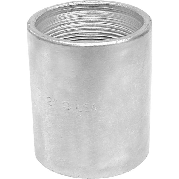 Southland 1-1/2 In. x 1-1/2 In. FPT Standard Merchant Galvanized Coupling - Mc Mu