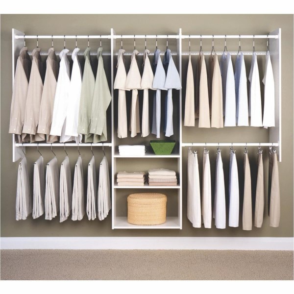 Easy Track Deluxe Starter Closet System - Mc Mu