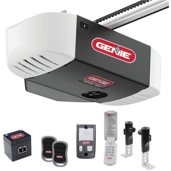 Genie StealthDrive 750 1-1/4 HPc Belt Drive Garage Door Opener with Battery BackUp - Mc Mu
