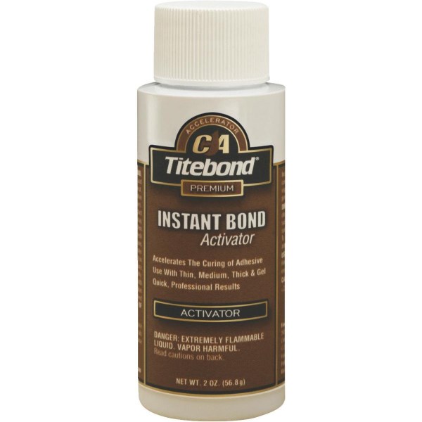 Titebond 2 Oz. Instant Bond CA Glue Activator - Mc Mu