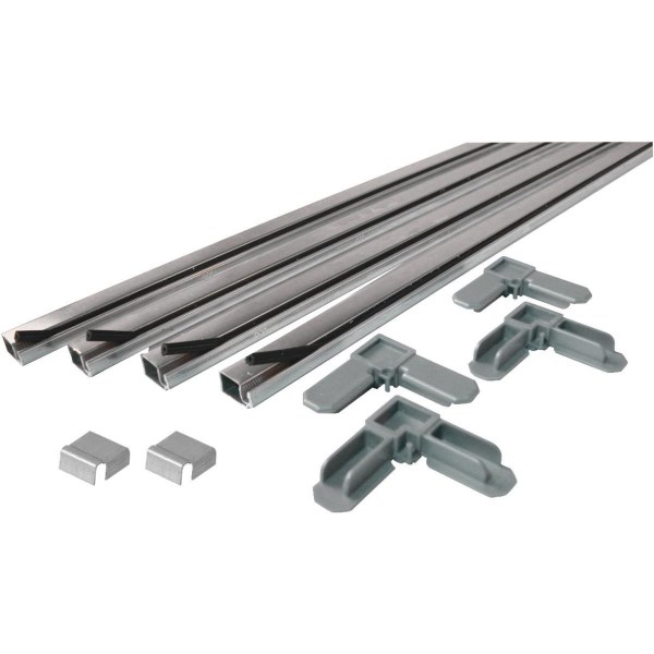 Prime-Line 3/4 In. x 5/16 In. x 4 Ft. Mill Screen Frame Kit - Mc Mu