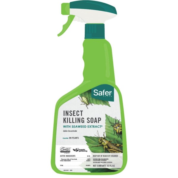 Safer 32 Oz. Ready To Use Trigger Spray Insecticidal Soap Insect Killer - Mc Mu