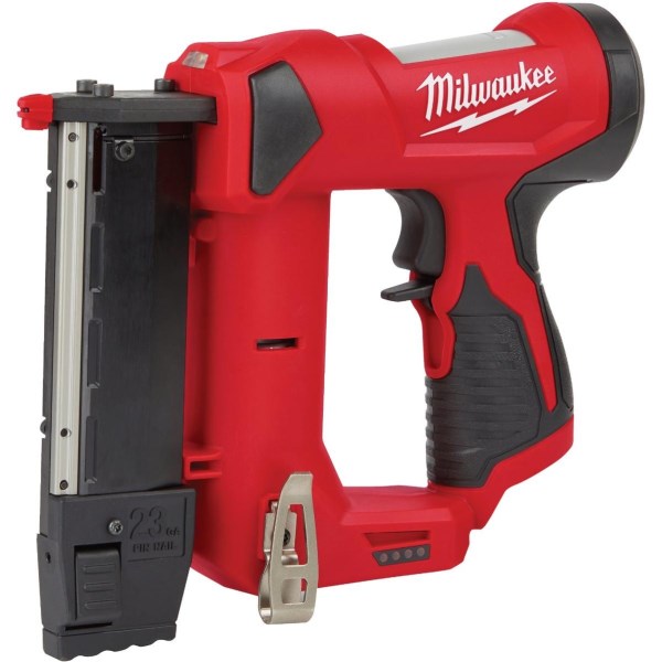 Milwaukee M12 12-Volt Lithium-Ion 23-Gauge Cordless Pin Nailer (Bare Tool) - Mc Mu