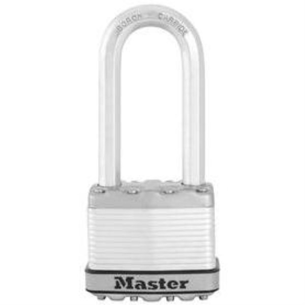 Master Lock Magnum 2 In. W. Dual-Armor Keyed Alike Padlock with 2-1/2 In. L. Shackle - Mc Mu