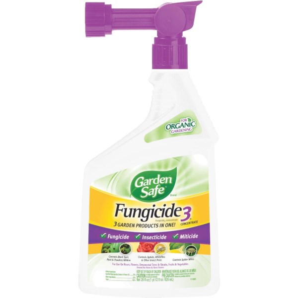 Garden Safe Fungicide 3 28 Oz. Ready To Spray Hose End Fungicide - Mc Mu