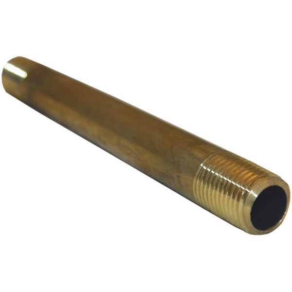 Lasco 1/4 In. x 6 In. Brass Nipple - Mc Mu