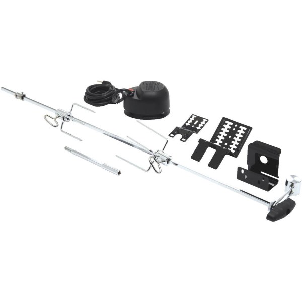 GrillPro 33.5 In. Aluminum Universal Grill Rotisserie - Mc Mu