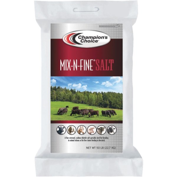 Champions Choice Mix-N-Fine 50 Lb. 100% Purity Salt - Mc Mu