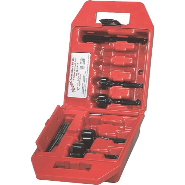 Milwaukee 4-Piece Contractor’s Self-Feed Wood Bit Set - Mc Mu