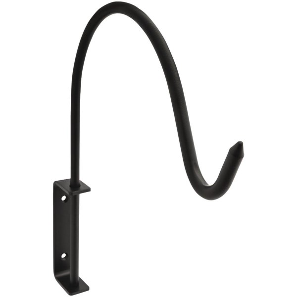 National 2643 12-13/16 In. Black Steel Curved Planter Hanger - Mc Mu