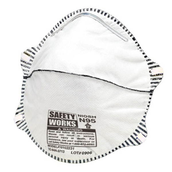 Safety Works N95 Harmful Dust Respirator (20-Pack) - Mc Mu