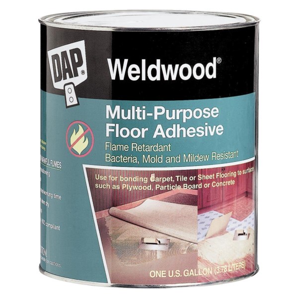 DAP Weldwood Can Multi-Purpose Floor Adhesive, Qt. - Mc Mu
