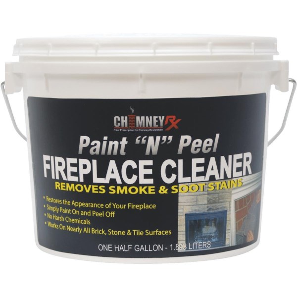 Chimney RX 1/2 Gal. Paintable Fireplace Masonry Cleaner - Mc Mu