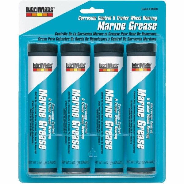 LubriMatic 3 Oz. Cartridge Marine Trailer Wheel Bearing Grease (3-Pack) - Mc Mu