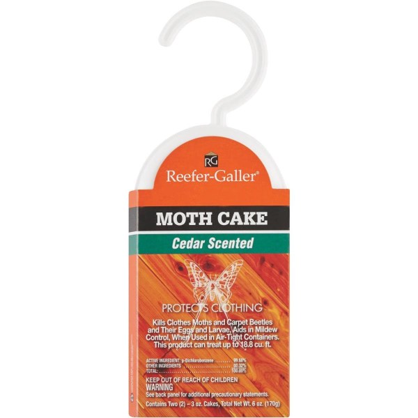 Reefer-Galler Cedar 3 Oz. Cakes Cedar Hang Up (2-Pack) - Mc Mu