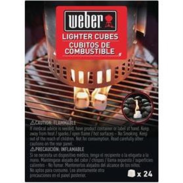 Weber Odorless Cube Fire Starter (24-Pack) - Mc Mu