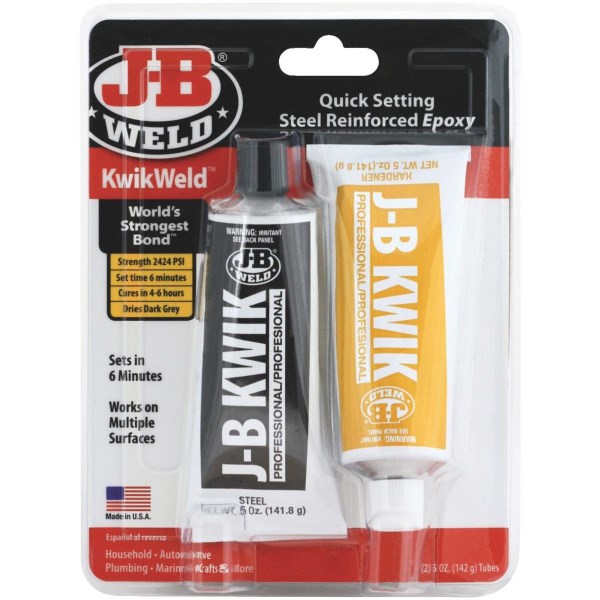 J-B Weld (2) 5 Oz. KwikWeld Professional Epoxy - Mc Mu