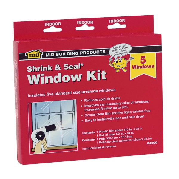M-D  210 In. x 62 In. Indoor Window Insulation Kit - Mc Mu
